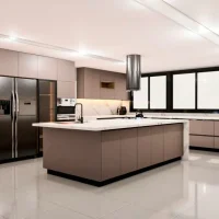 Cocina integral moderna de lujo